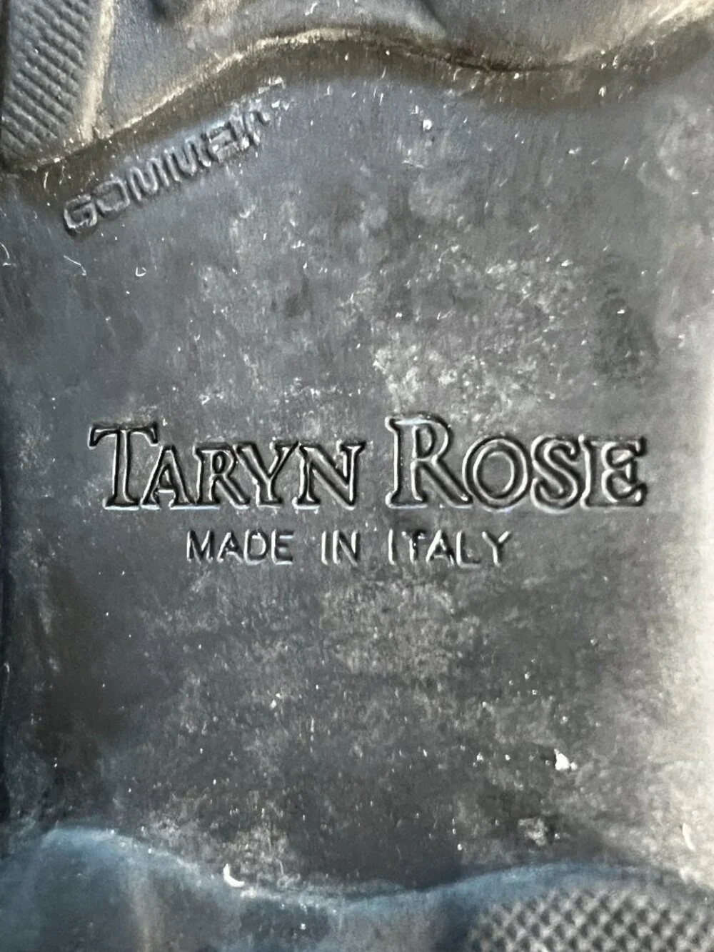 Taryn Rose Men's Chukka Boots Size 45 EU Made In Italy Black Nubuck Rare